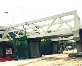 包头钢结构工程——呼市南绕城桥梁工程